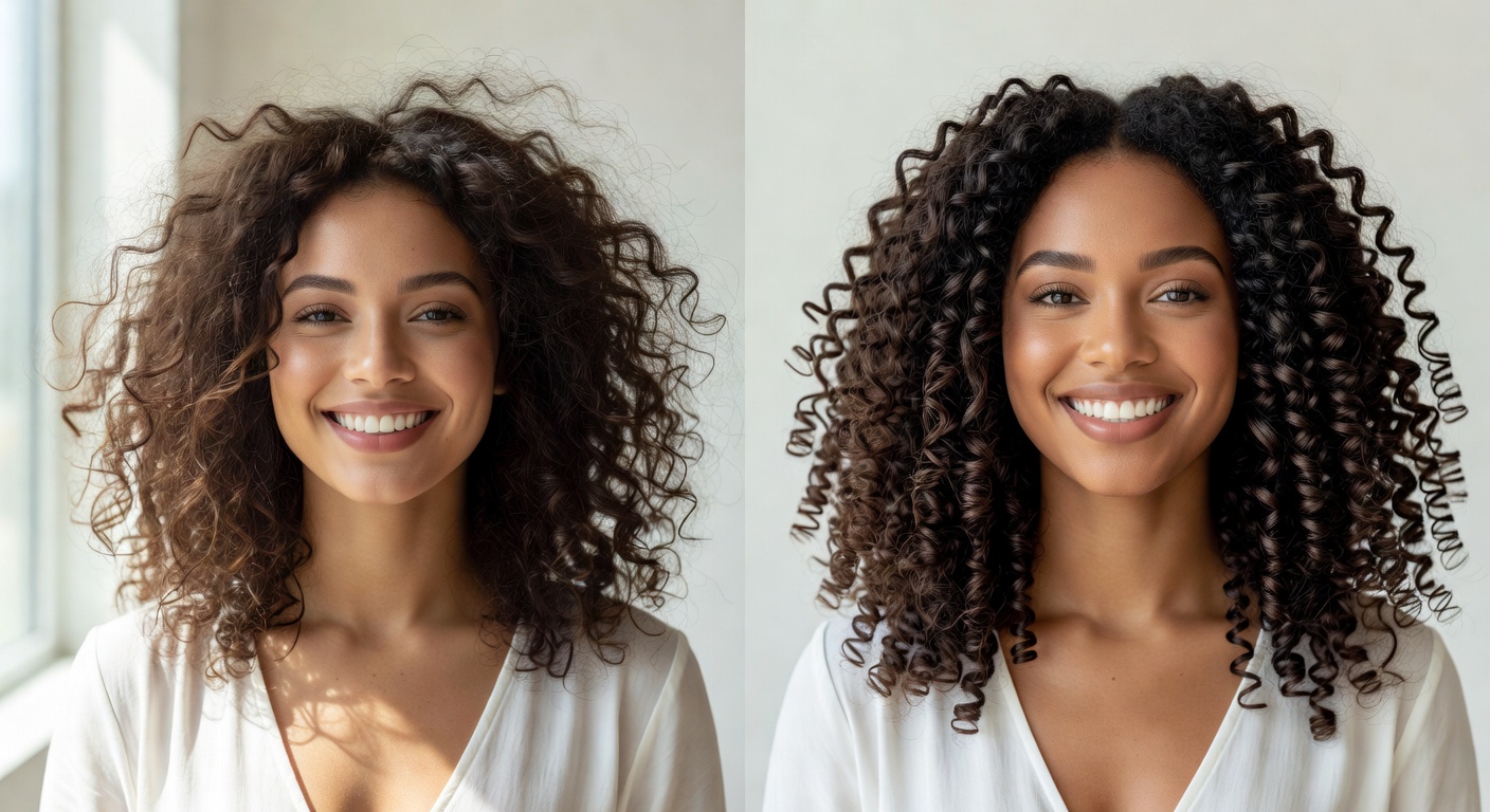 Side-by-side 48-hour humidity test: Dyson's frizzed curls vs Revlon's defined co…