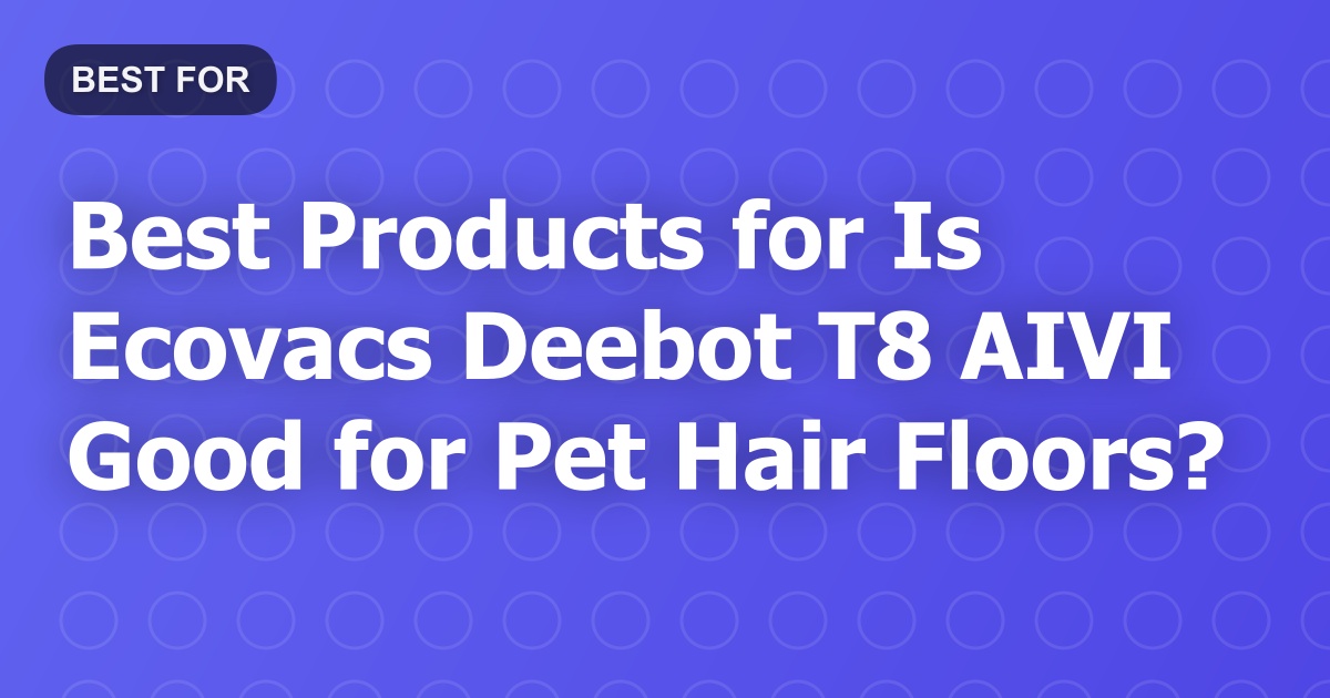 Ecovacs Deebot T8 AIVI