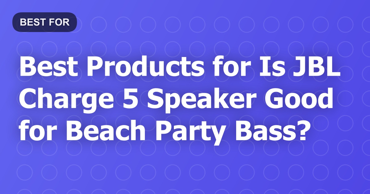 JBL Charge 5 Speaker