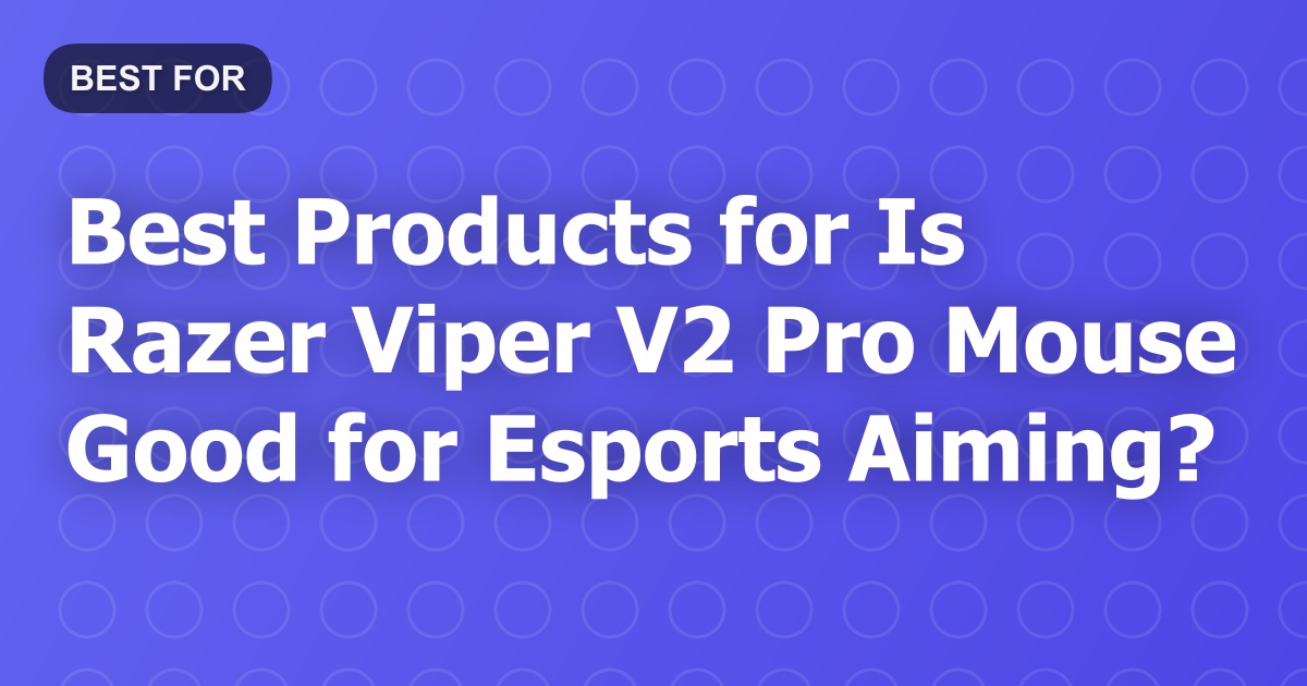 Razer Viper V2 Pro Mouse