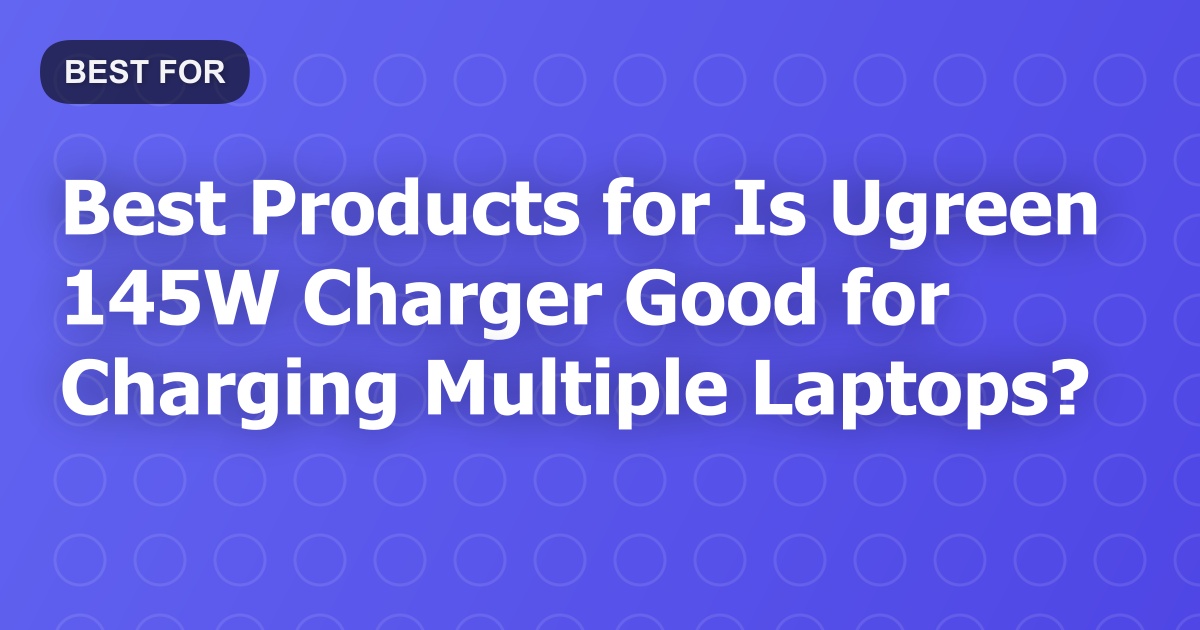 Ugreen 145W Charger