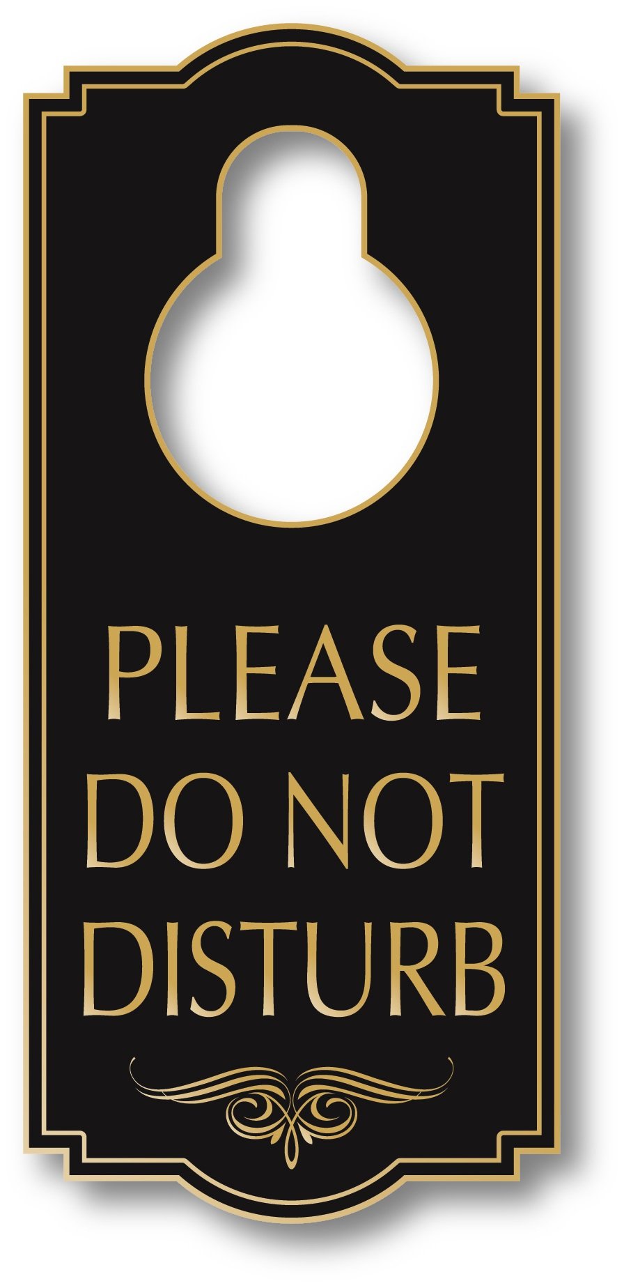 Amzdear Do Not Disturb Door Signs 4 Pack