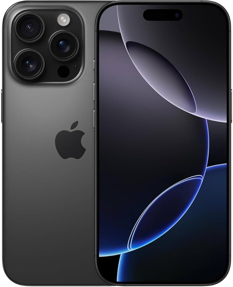 Apple iPhone 16 Pro (128GB, Black Titanium)