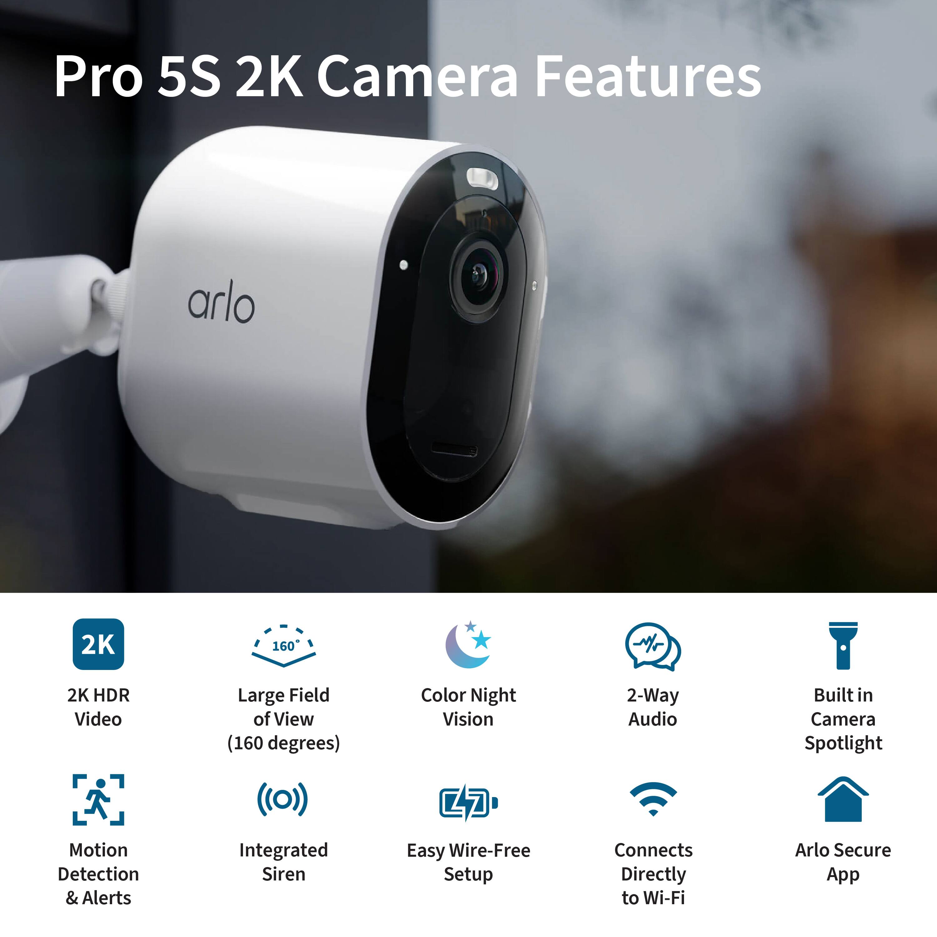 Arlo Pro 5S 2K