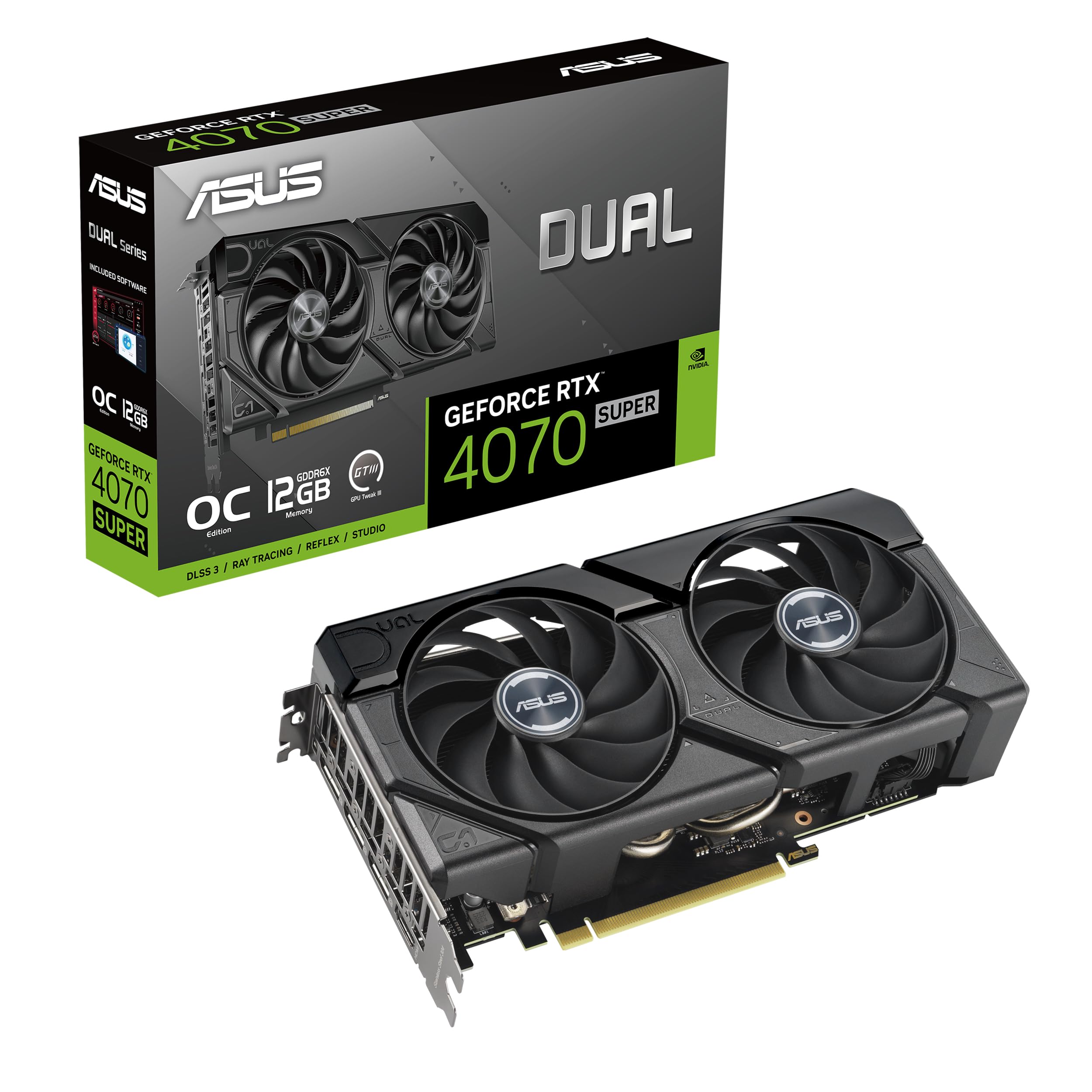 ASUS Dual GeForce RTX 4070 Ti SUPER 16GB GDDR6X