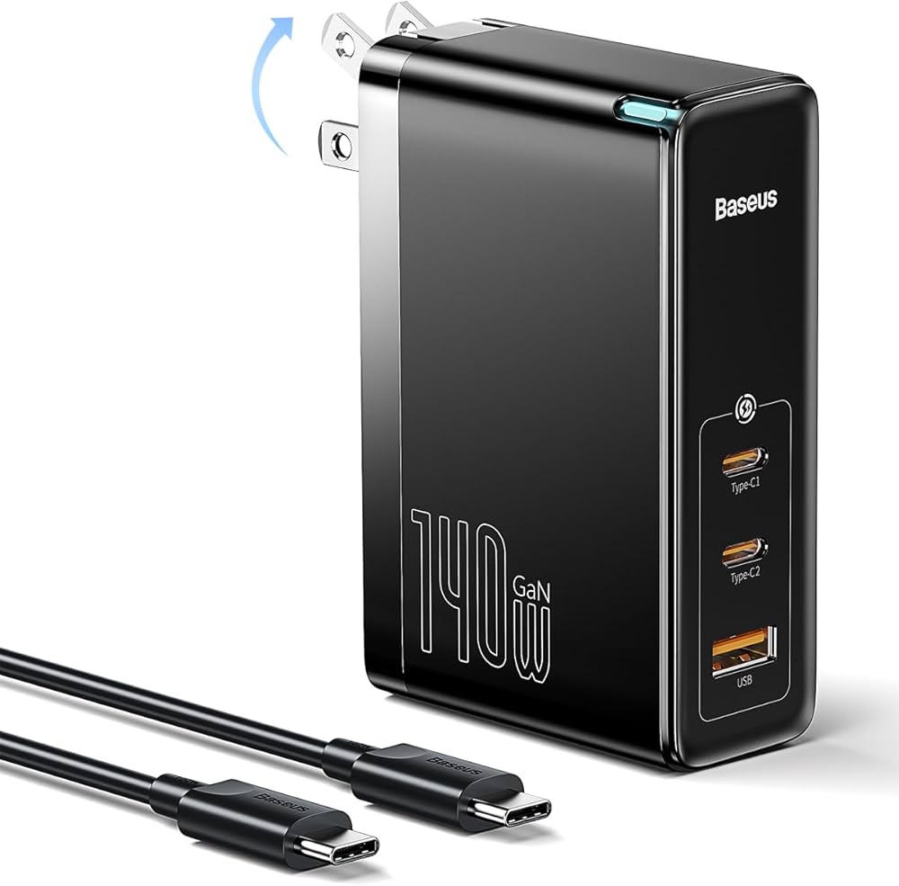 Baseus 140W 3-Port GaN Charger