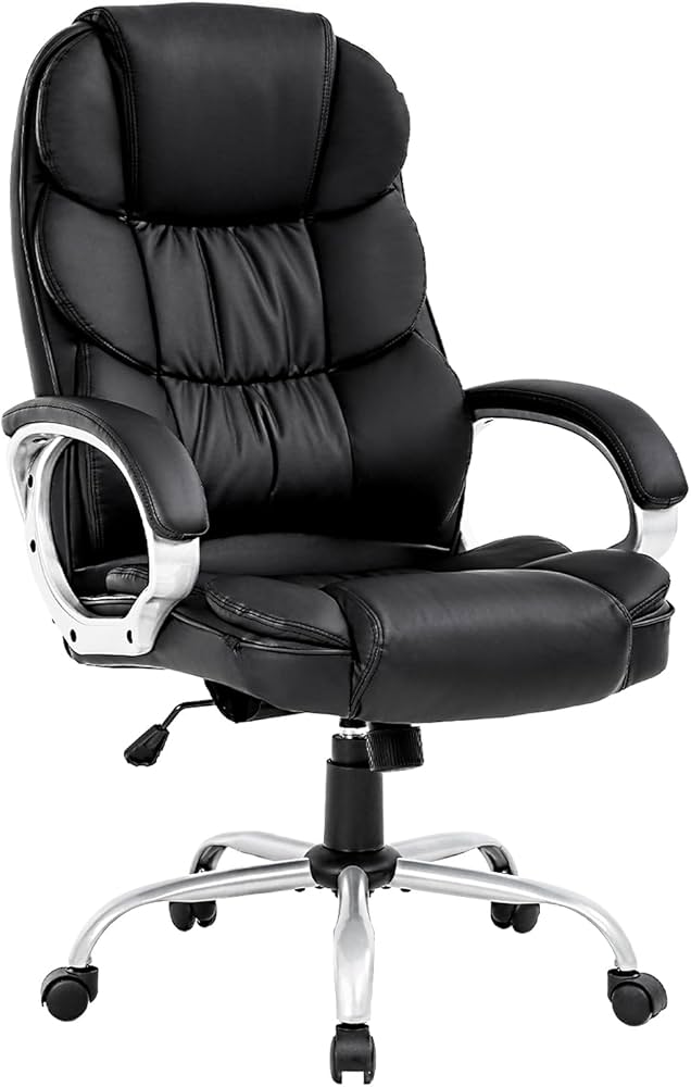 BestOffice Office Chair with Massage Lumbar Support