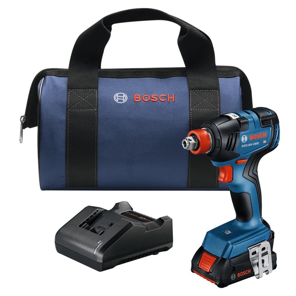 Bosch GDI18V-200B12 18V EC Brushless 1/2" Compact Impact Wrench Kit