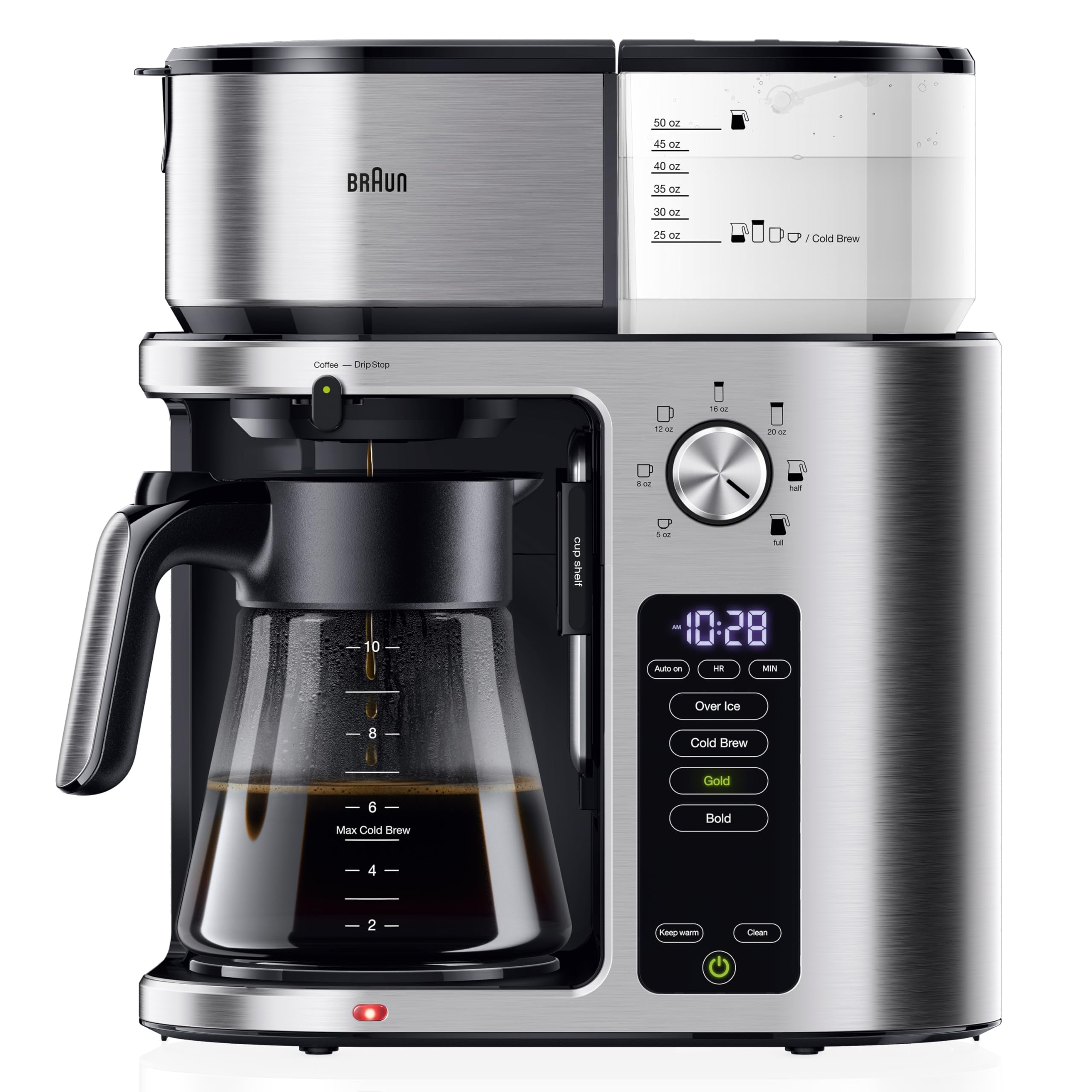 Braun MultiServe Plus 10-Cup Coffee Maker