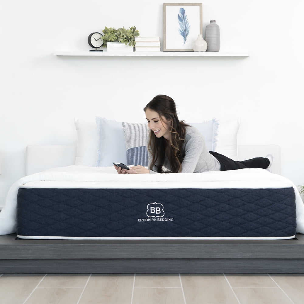 Brooklyn Bedding Signature Hybrid Mattress Queen Medium