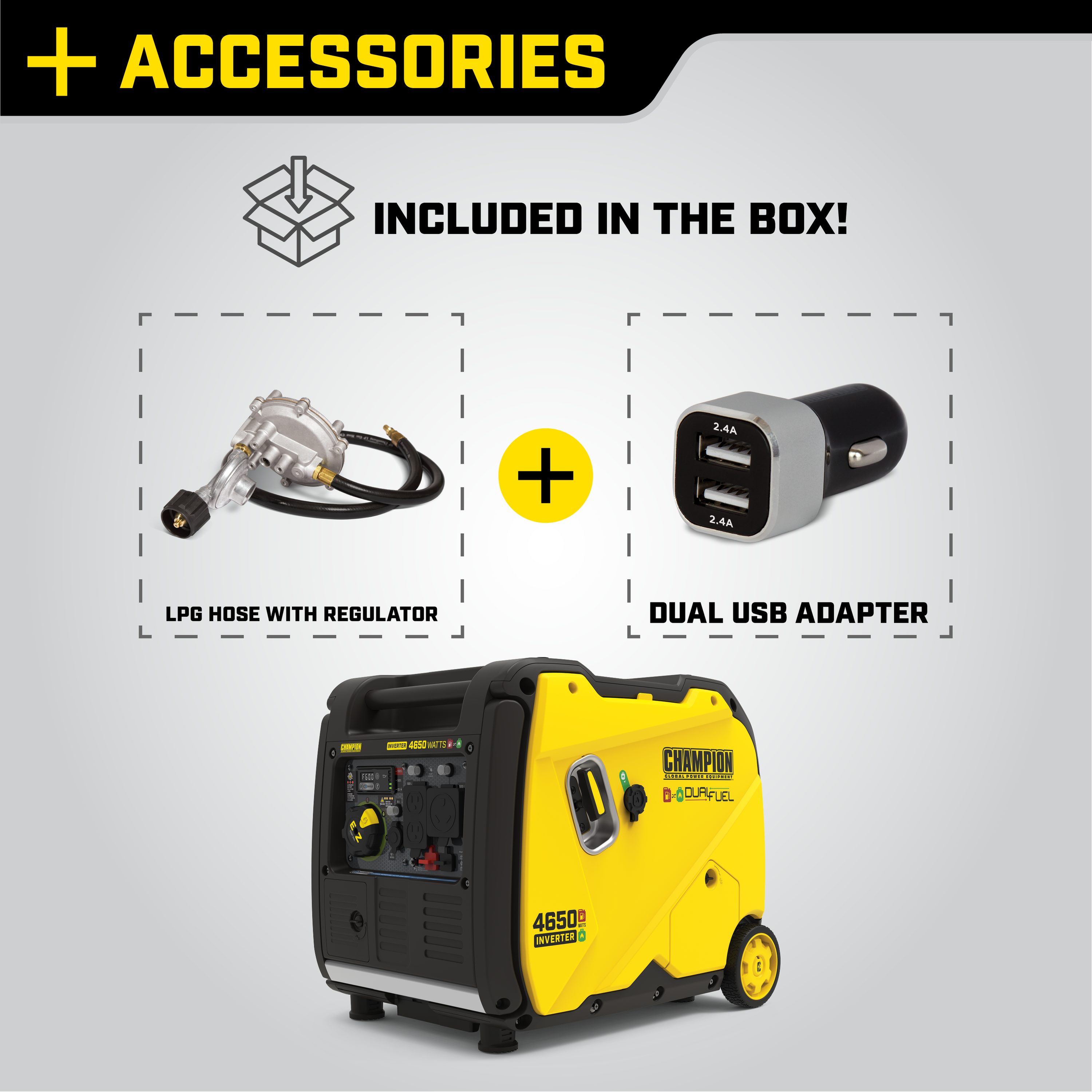 Champion 4650W Dual Fuel