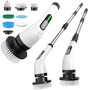 CleanPro Electric Spin Scrubber for Tiles