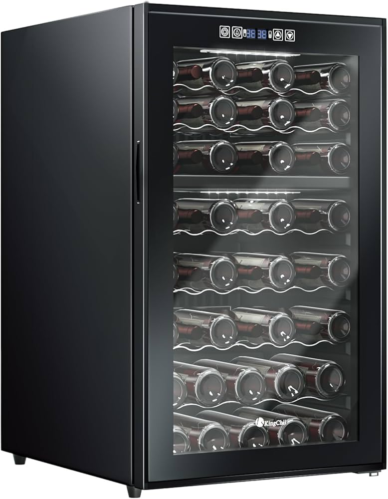 COLABEAR 52 Bottle Dual Zone Wine Refrigerator