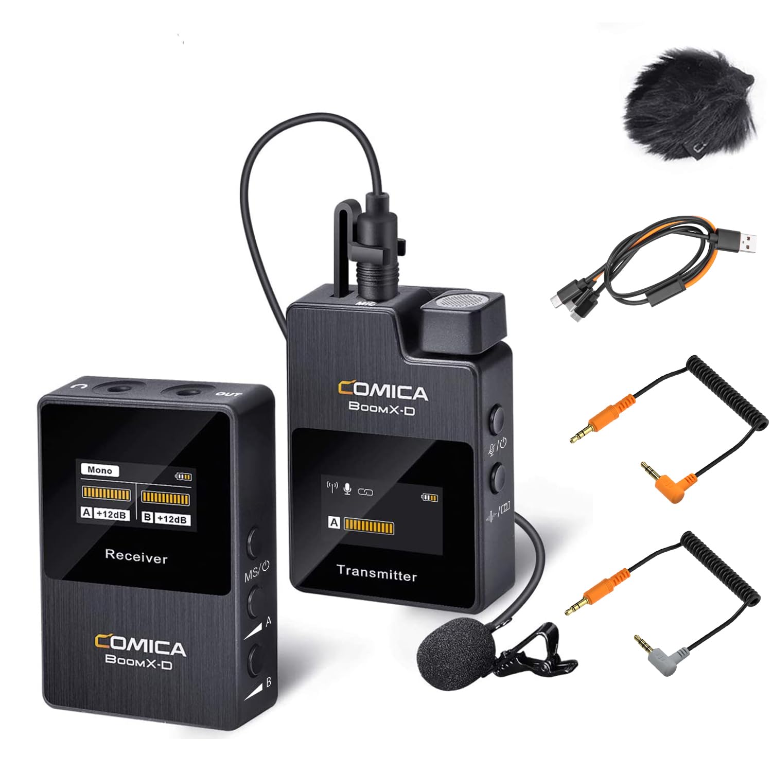 Comica BoomX-D1 Wireless Lavalier Microphone