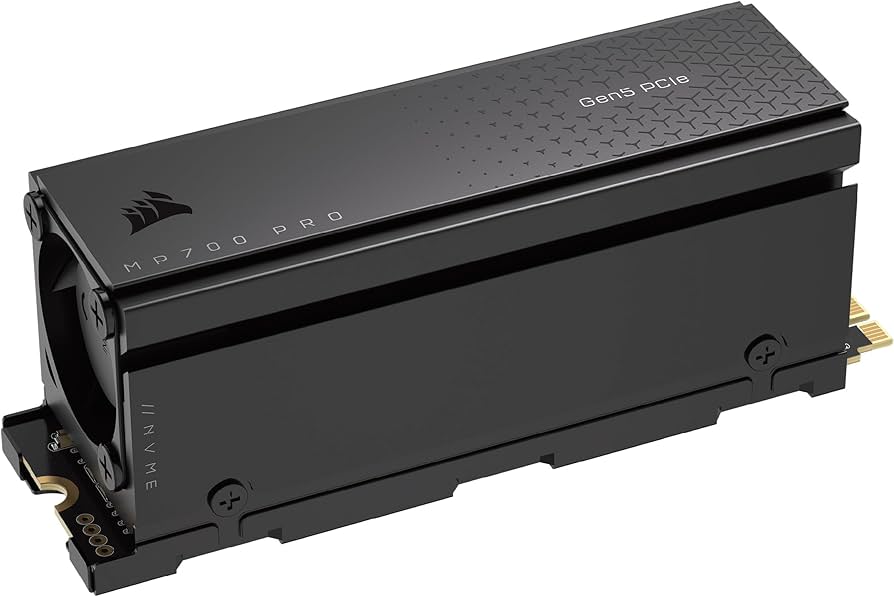 Corsair MP700 PRO 2TB PCIe Gen5 NVMe M.2 SSD with Heatsink