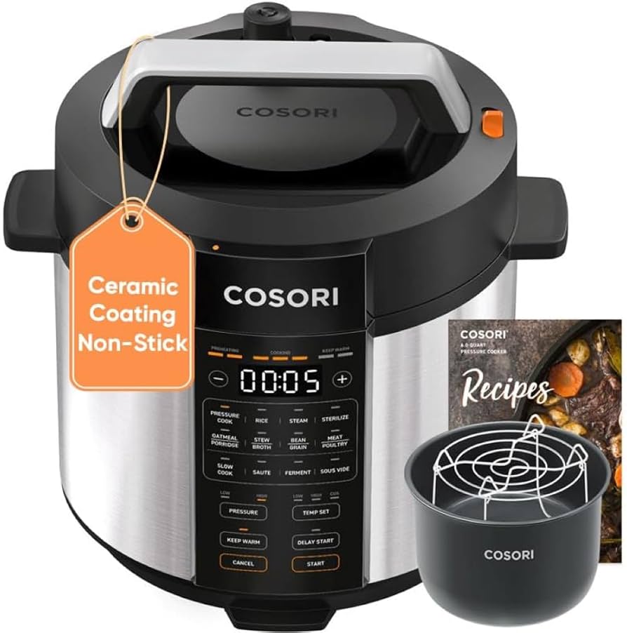 COSORI Pressure Cooker 6Qt 9-in-1