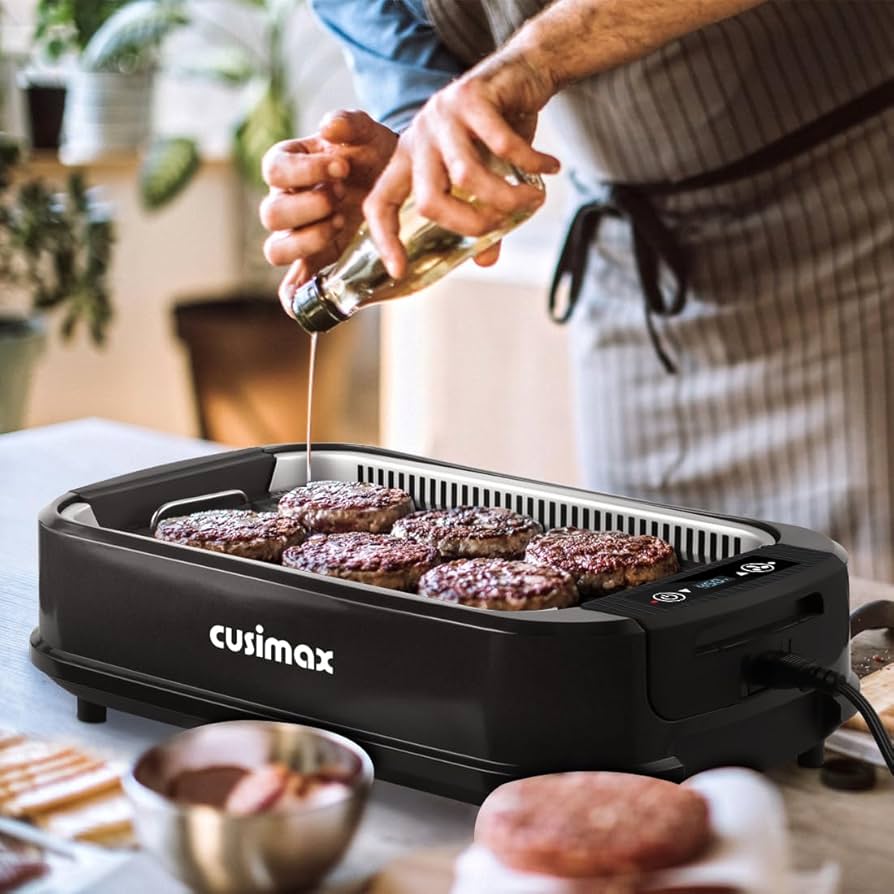 Cusimax CXG-01 Portable Electric Teppanyaki Grill