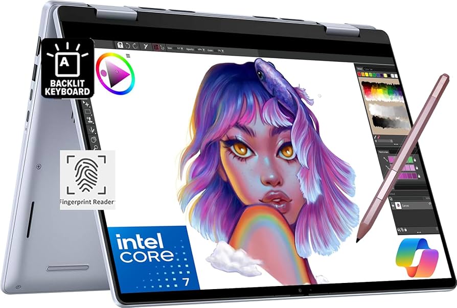 Dell Inspiron 14 2-in-1 (Intel Core Ultra 5 125H, 16GB RAM, 512GB SSD)