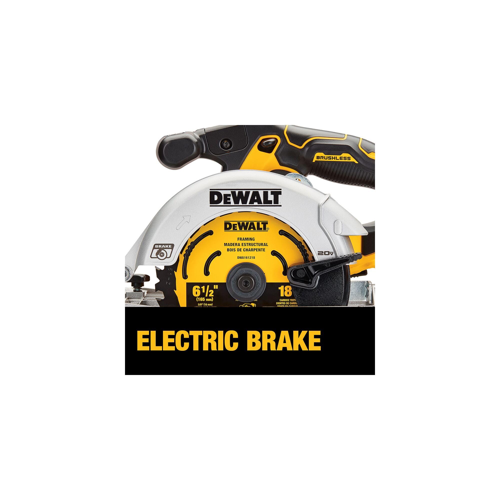 DEWALT 20V MAX Cordless 6-1/2 in. Circular Saw (Tool Only)
