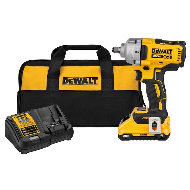 DEWALT 20V MAX XR Brushless High Torque 1/2" Impact Wrench Kit (DCF899P1)