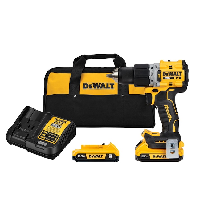 DeWalt 20V MAX XR DCD805D2 Compact Drill Kit