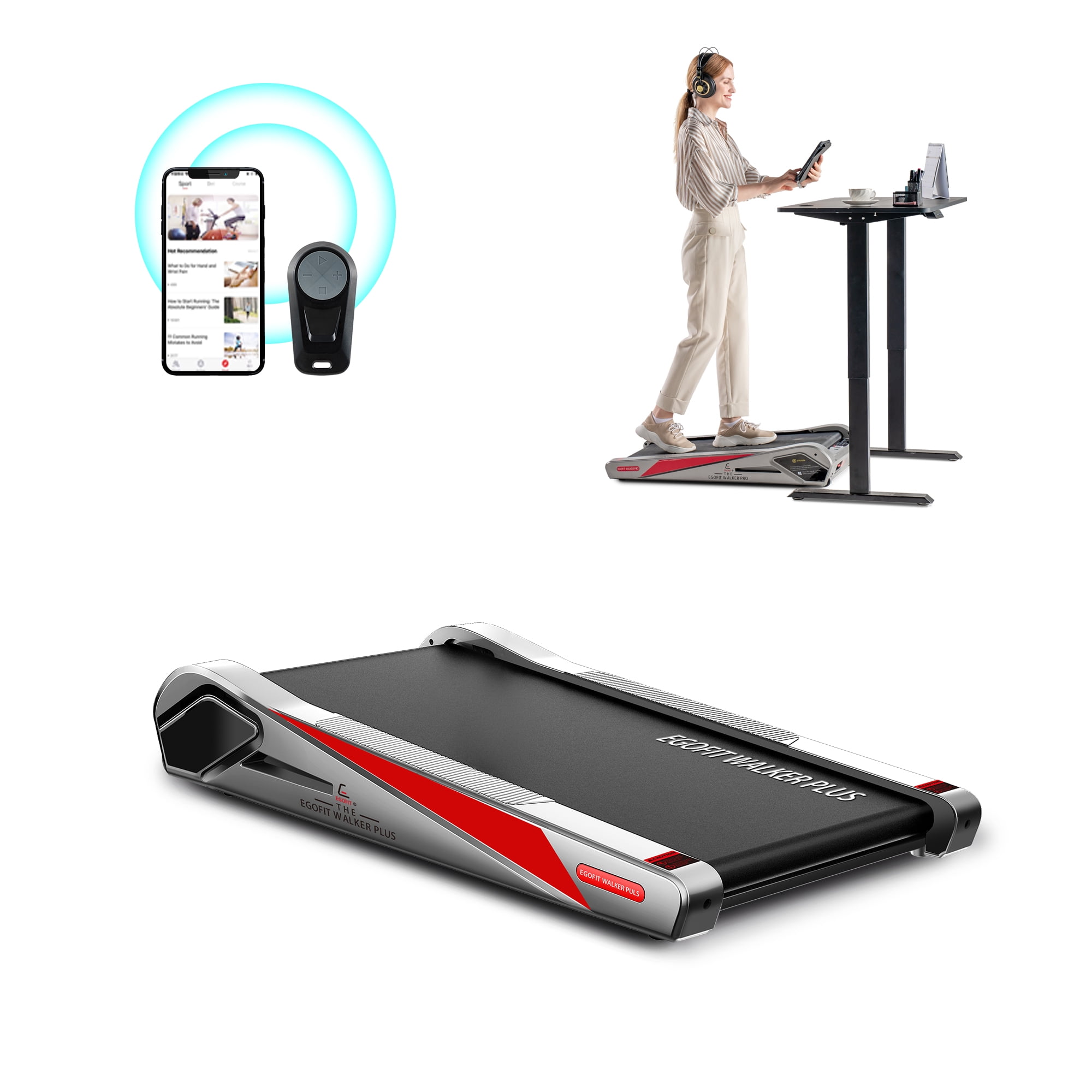 Egofit Walker Pro-G1 Under Desk Treadmill