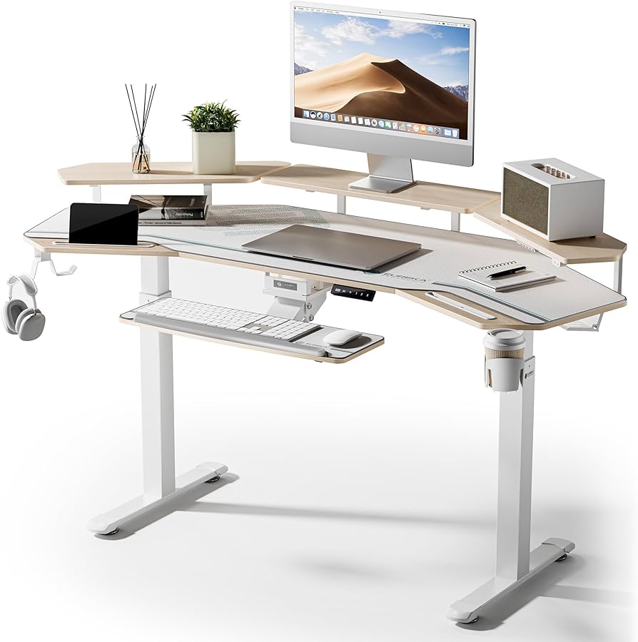 Eureka Ergonomic 60 x 30 Inch Electric Standing Desk