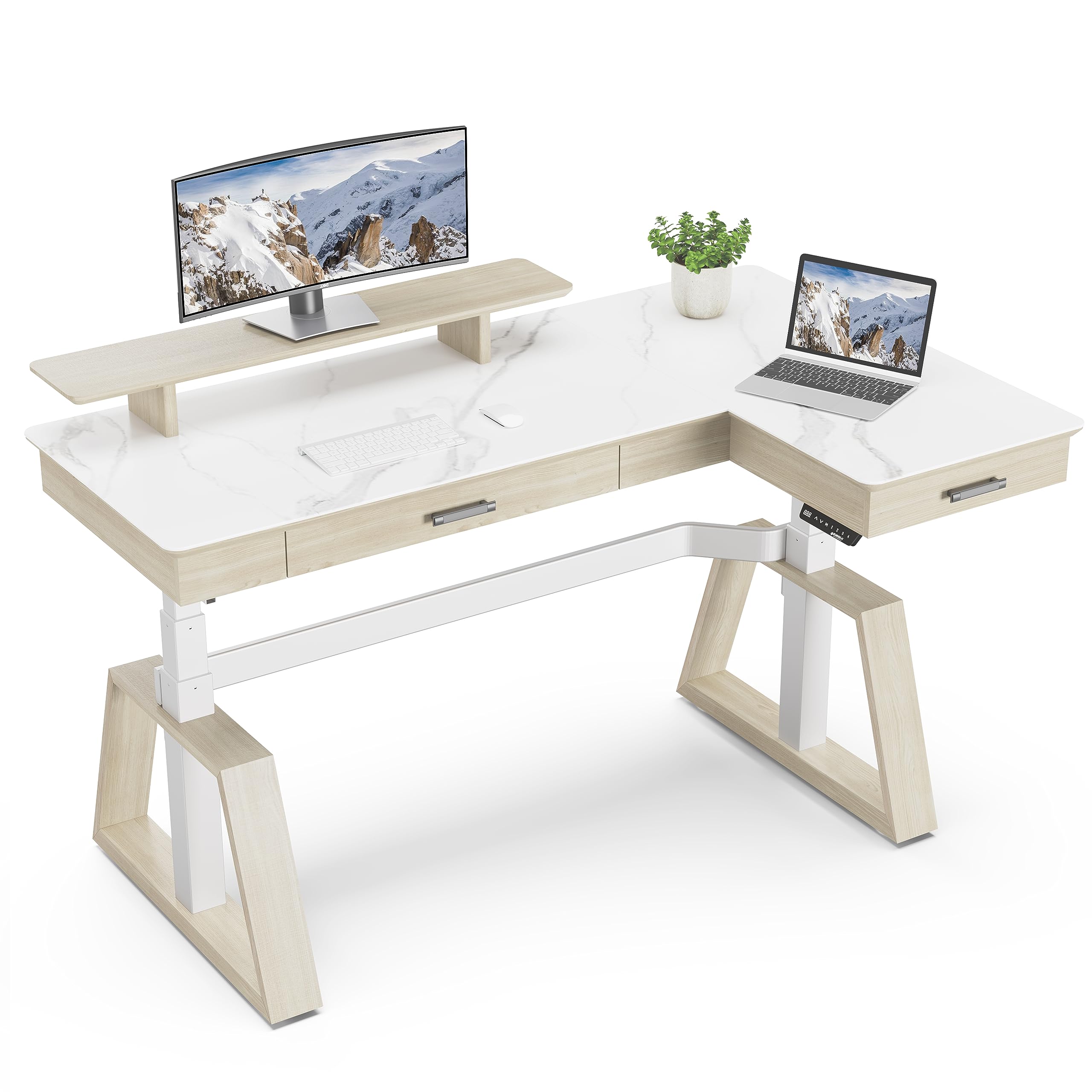 EUREKA Ergonomic Electric Standing Desk (60 x 24 Inch)