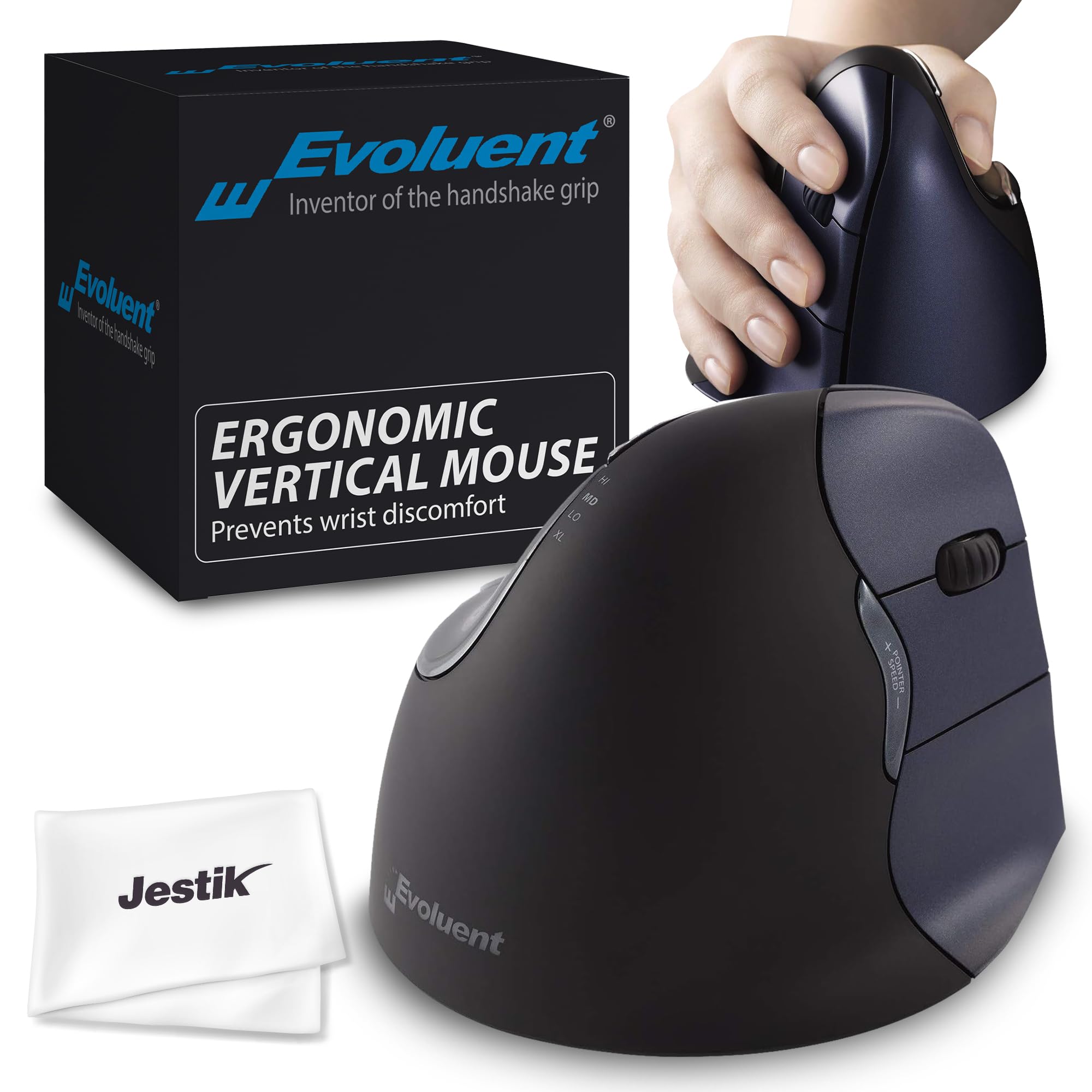 Evoluent VerticalMouse 4 Right Wireless