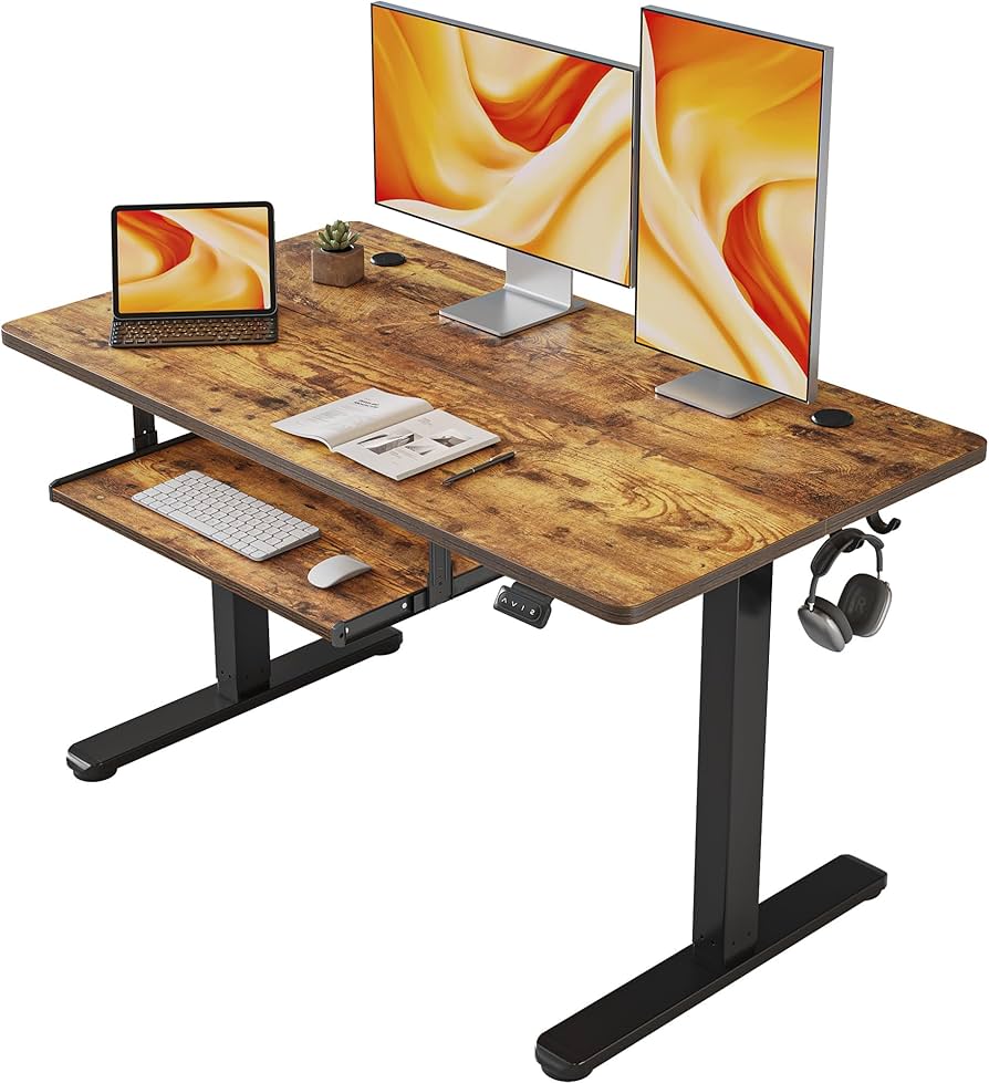 FEZIBO Manual Standing Desk 48 x 30