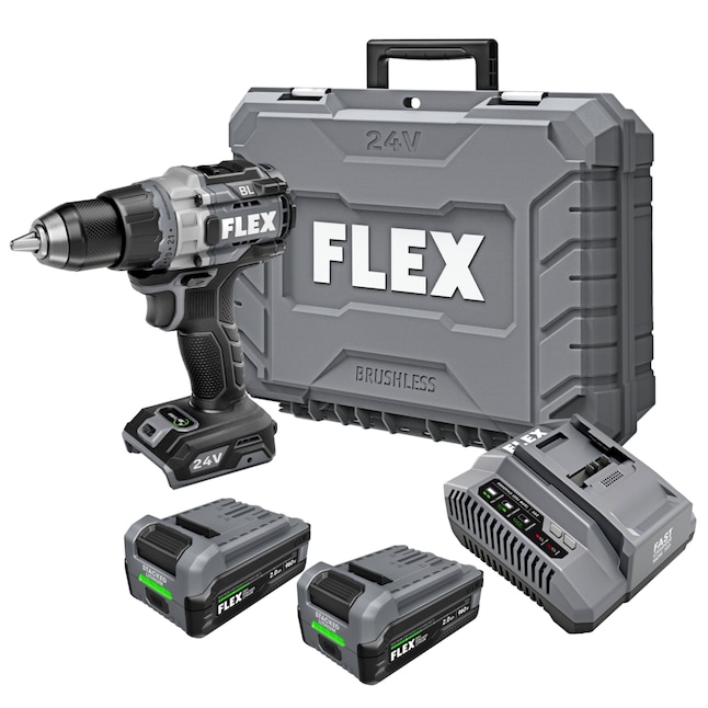 Flex FX1171-22 24V Brushless Hammer Drill Kit