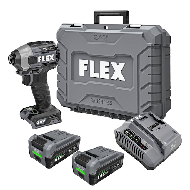 Flex FX1271DJ 24V Brushless Impact Driver Kit
