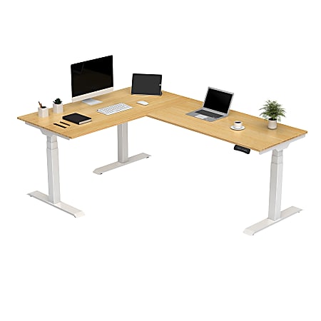 FlexiSpot E7L L-Shaped Electric Standing Desk