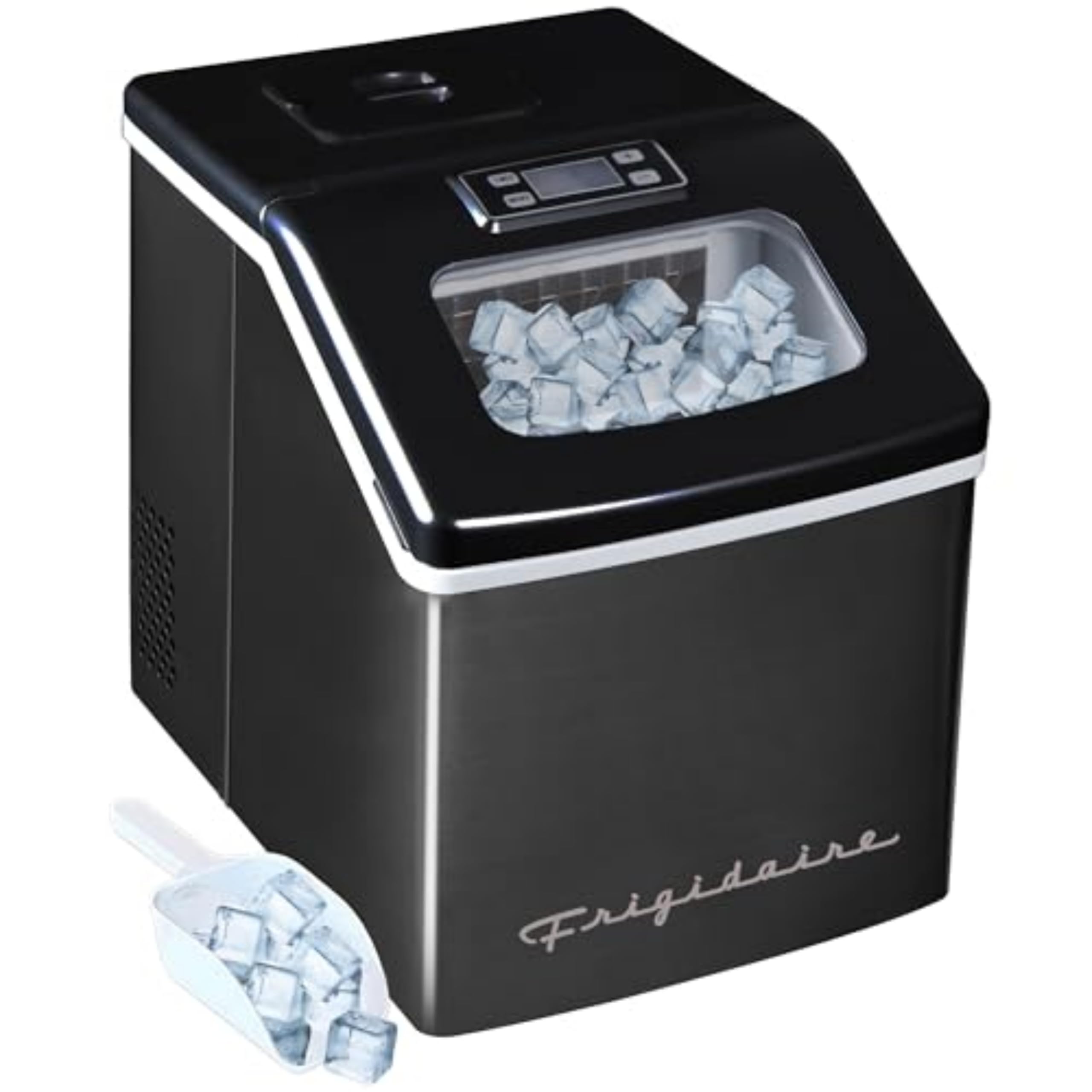 Frigidaire EFIC452 Stainless Steel Compact Ice Maker