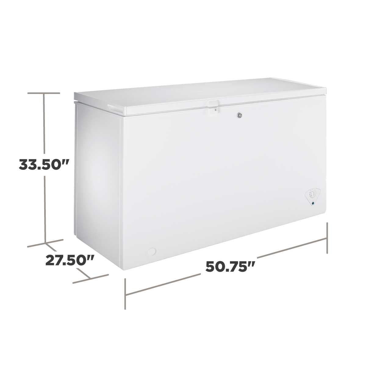 GE FCM11PHWW 10.6 Cu Ft Chest Freezer