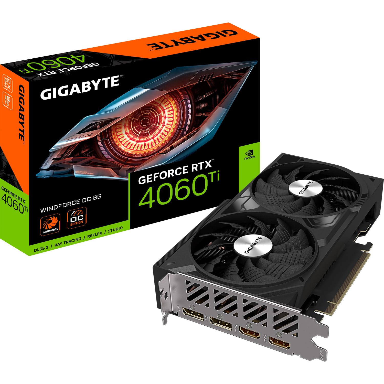 Gigabyte GeForce RTX 4060 Ti WINDFORCE OC 16G