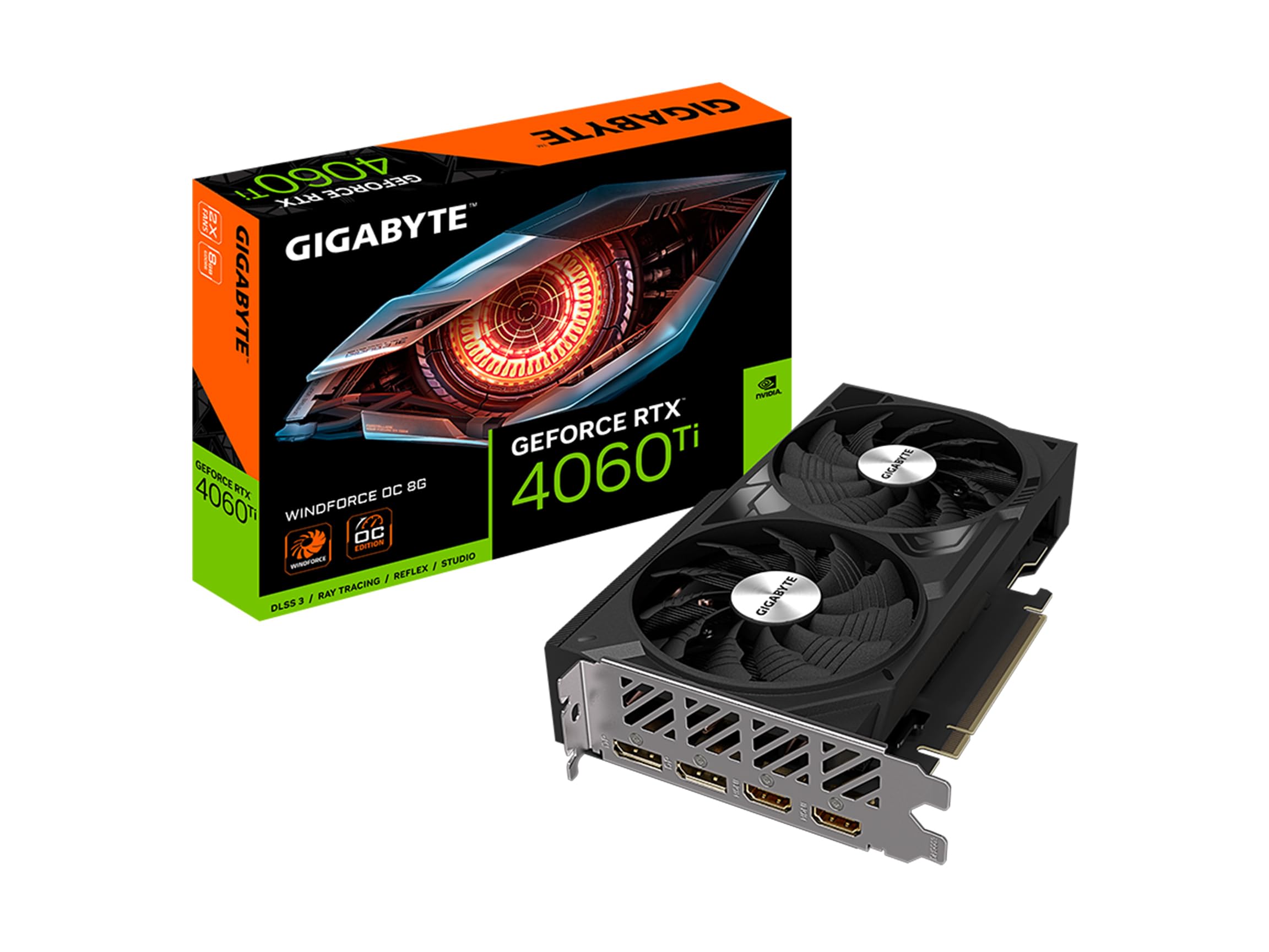 Gigabyte GeForce RTX 4060 Ti WINDFORCE OC 8G