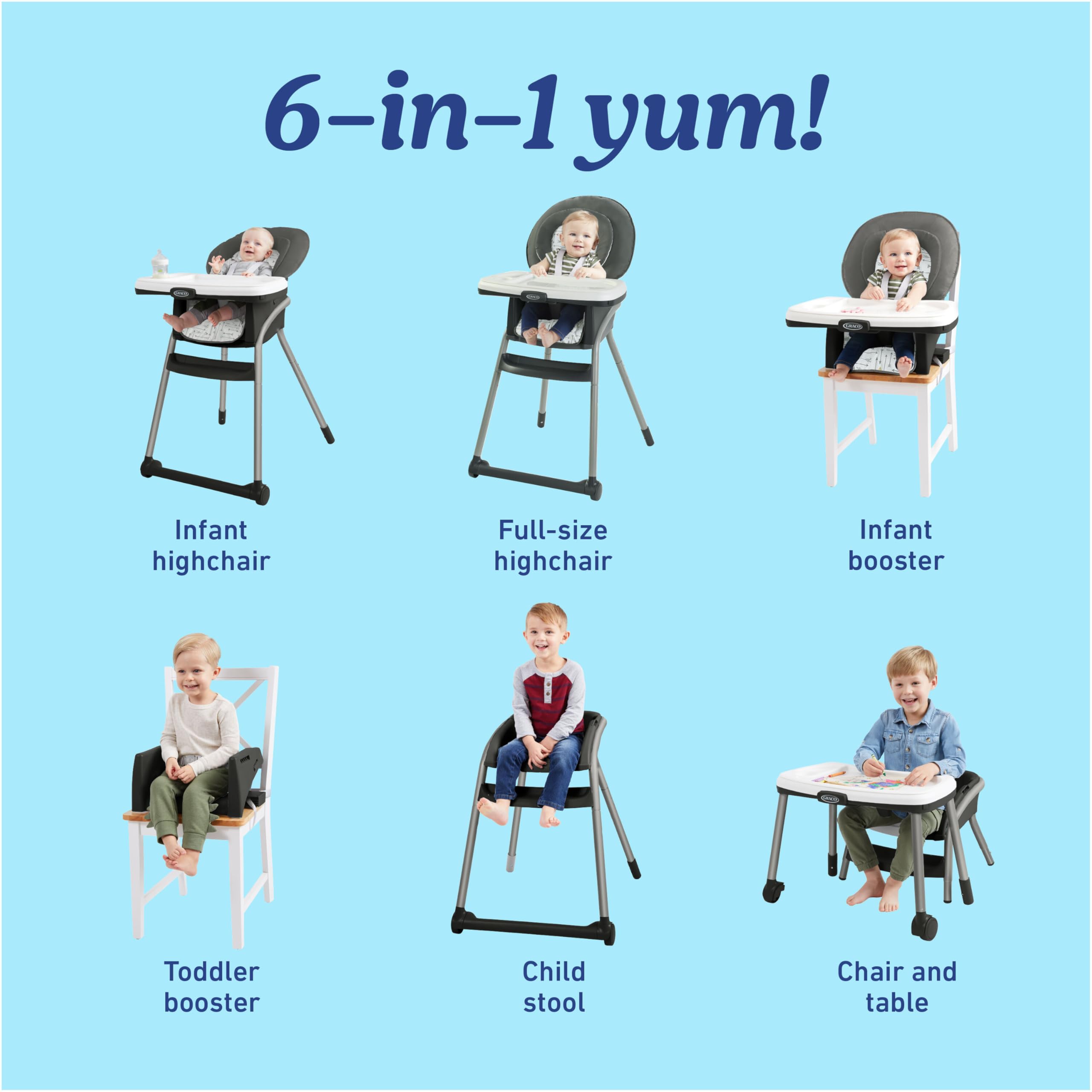 Graco Table2Table 6-in-1 High Chair