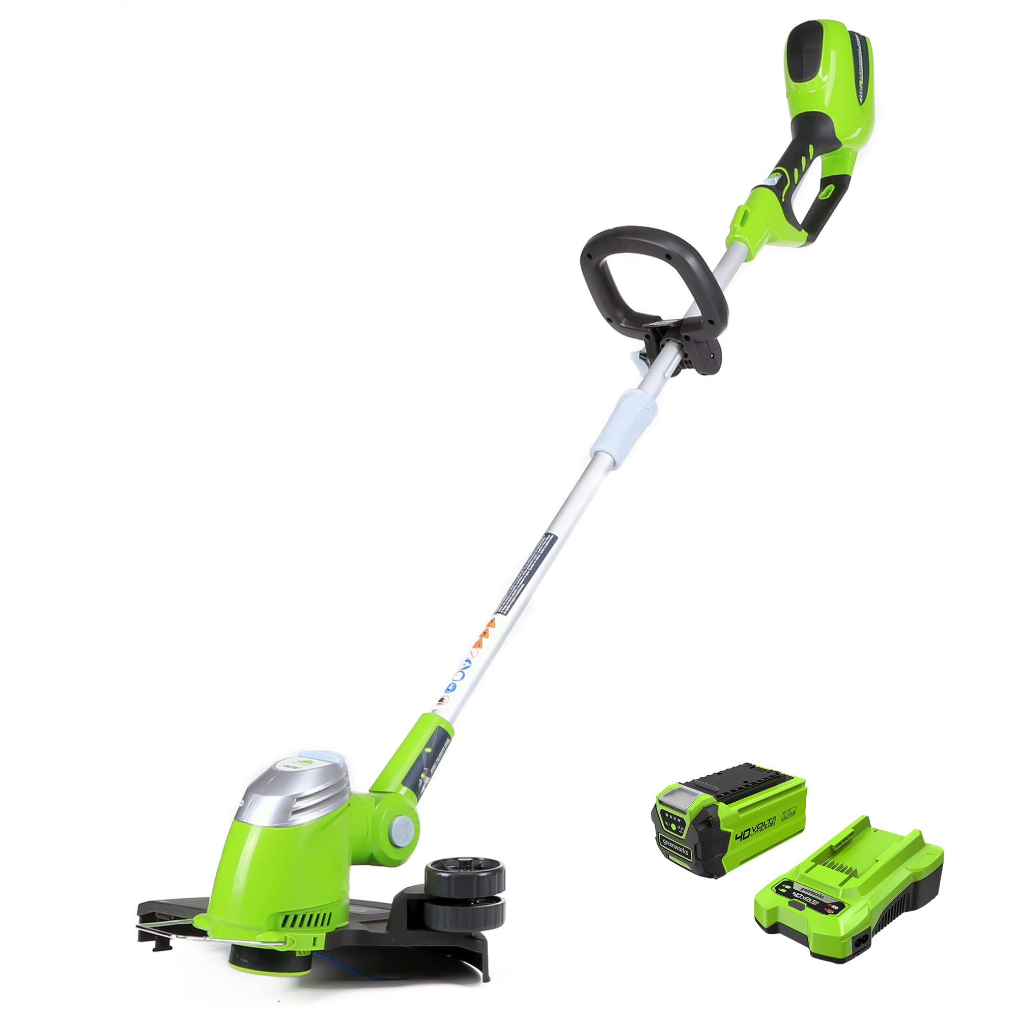 Greenworks 40V 13" Cordless String Trimmer (21302) with Battery and Charger