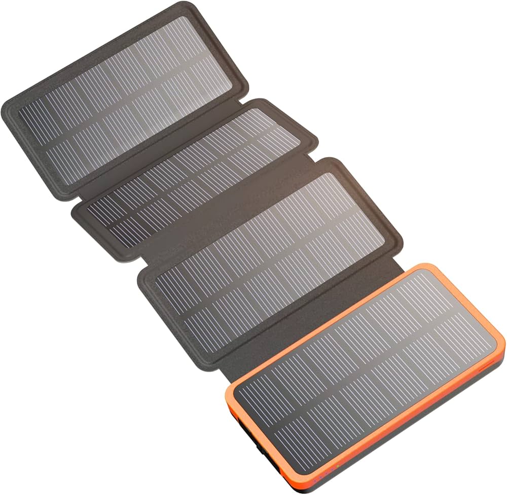 Hiluckey Solar Power Bank 25000mAh