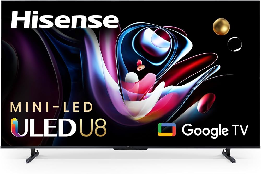 Hisense 65" U8N Series Mini-LED ULED 4K UHD Smart Google TV