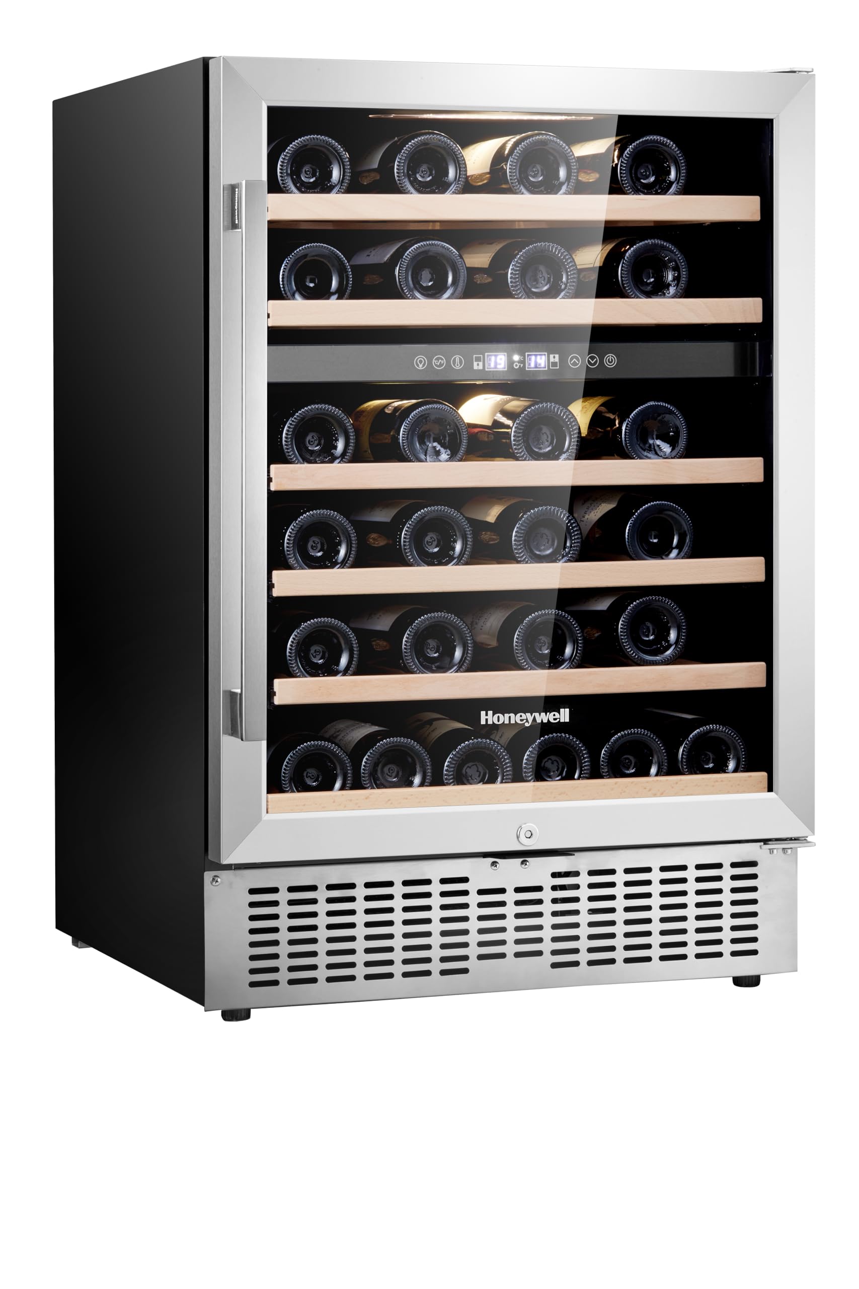 hOmeLabs 46 Bottle Compressor Wine Cooler