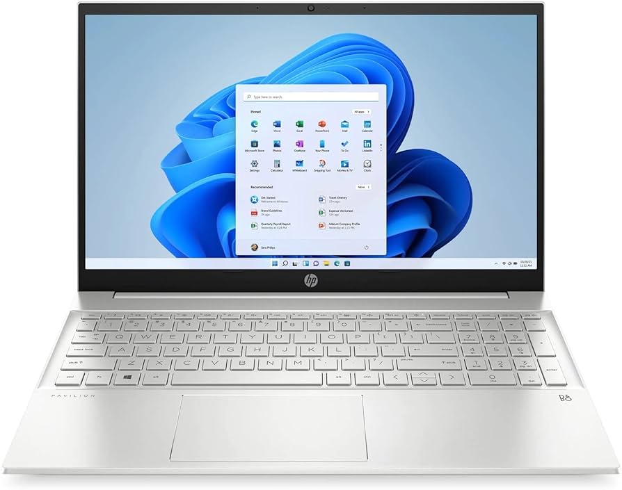 HP Pavilion 15 Laptop (15.6" FHD, Intel i5-1335U, 16GB RAM, 512GB SSD)