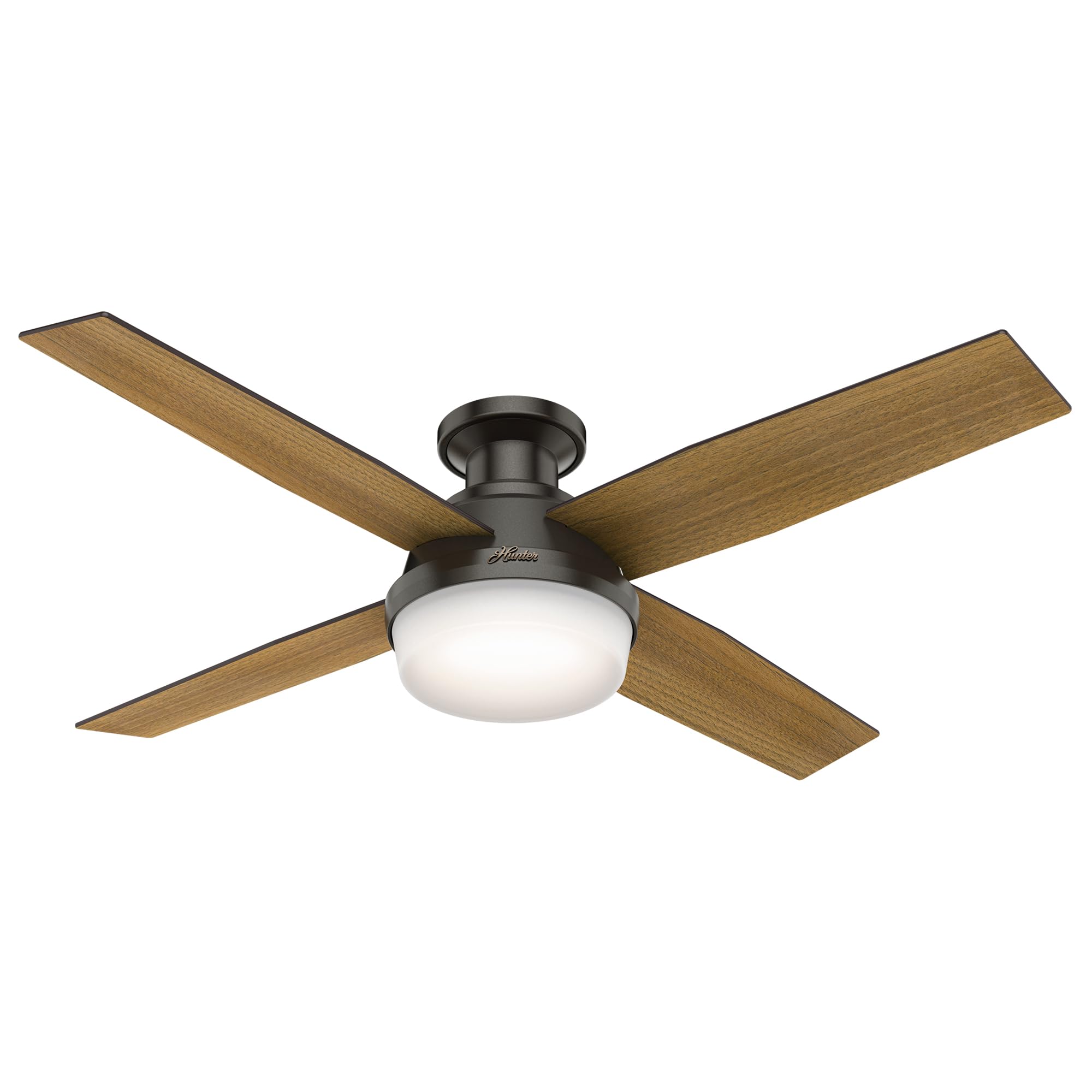 Hunter Dempsey 52 inch Ceiling Fan with LED Light Kit and Remote