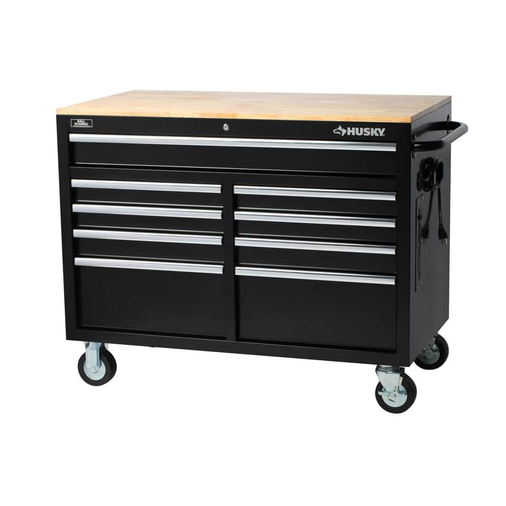 Husky 36 in. 9-Drawer Mobile Workbench