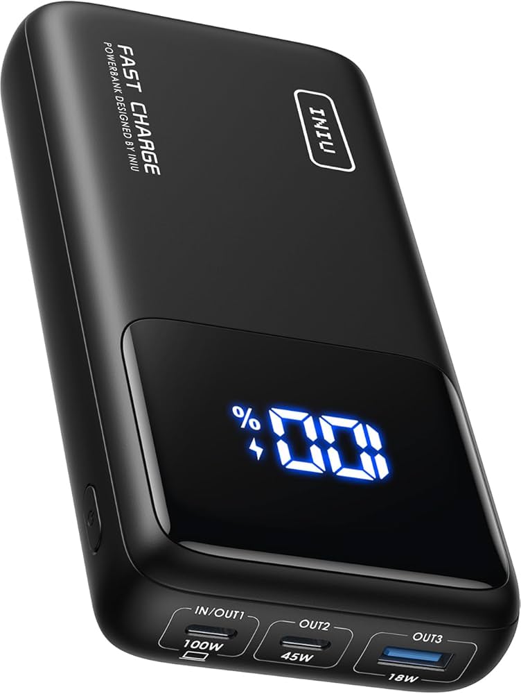 INIU 25,000mAh 100W Power Bank