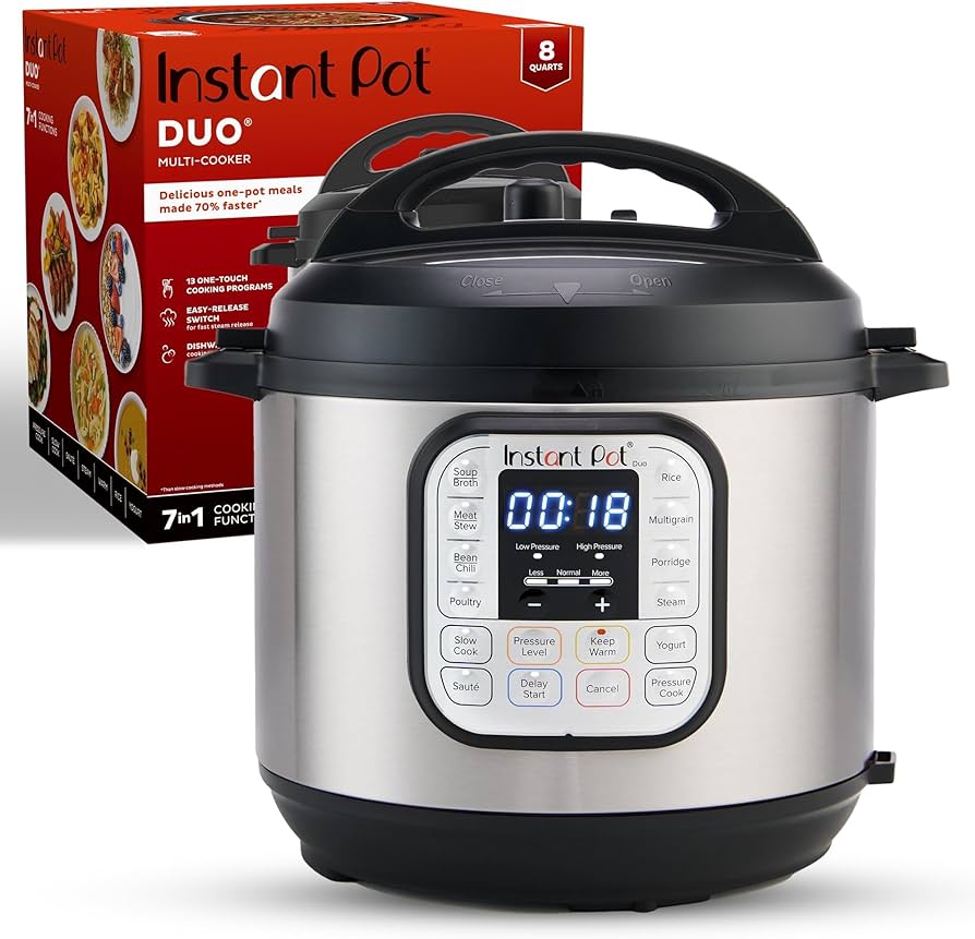 Instant Pot Duo 8-Quart 7-in-1 Multi-Use Pressure Cooker