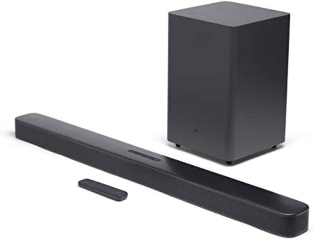 JBL Bar 2.1 Deep Bass Soundbar with Wireless Subwoofer