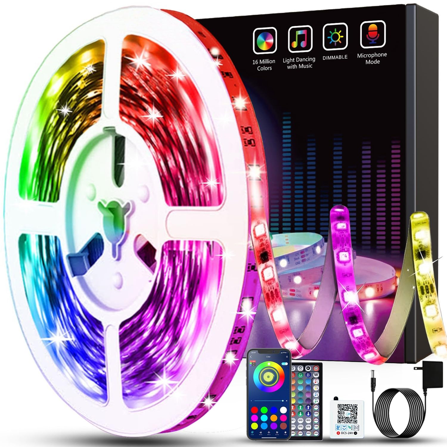 Keepsmile LED Lights 50ft