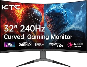 KTC 32 Inch 4K Gaming Monitor H32S25E